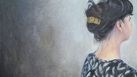 Annelie Kaduk - Ulrike_2020_Öl auf Leinwand