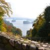 Auf den Routen 3 und 4 wird man mit der Aussicht über den Haussee belohnt