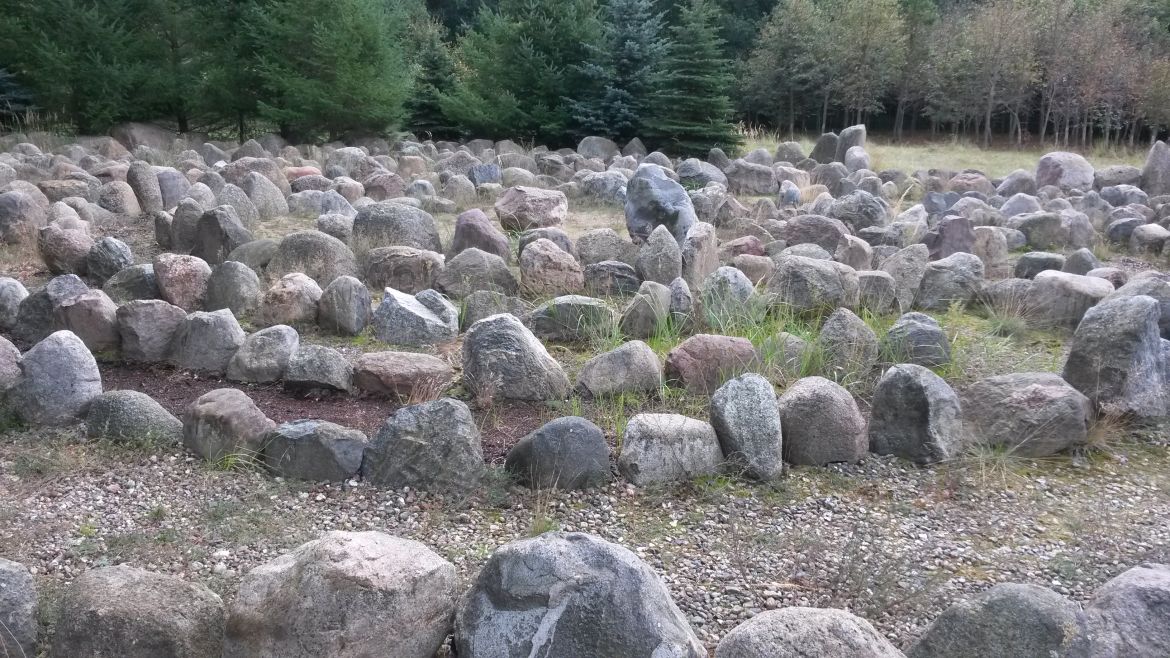 Findlingsgarten Schwichtenberg Mecklenburgische Seenplatte