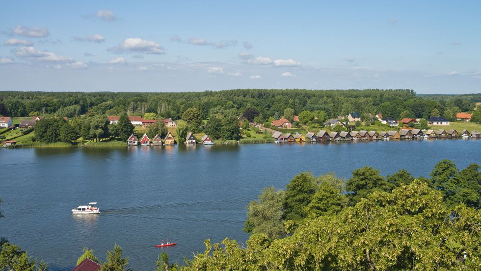 Paddeltour von der Liebesinsel zum Schwarzer See Mecklenburgische