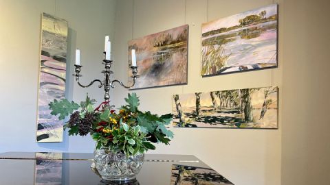 Ausstellung LICHTFARBEN - Farblandschaften in Mecklenburg