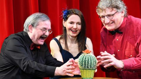 Die Kaktusblüte - Der Griff nach dem Kaktus