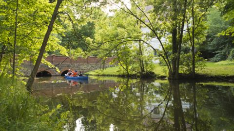 Kanu Halbtagestour - Kultur - Kanutour auf dem Mirower See