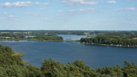 Krakow am See auf der Wandertour Sieben-Seen-Weg
