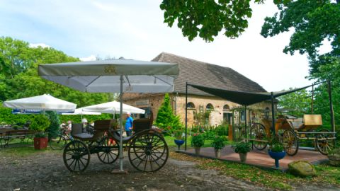 Kutschercafé auf der Wandertour Müritz-Nationalpark Weg