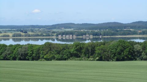 Blick auf den Malchiner See