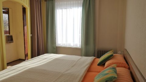 Der Blick ins Schlafzimmer