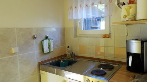 klein aber fein - die Kochecke der Ferienwohnung