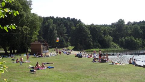 Strandbad "Weißer See" Wesenberg, Mecklenburgische Seenplatte