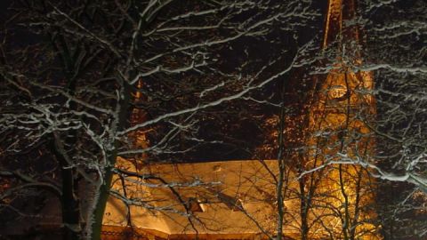 Stadtkirche bei Nacht