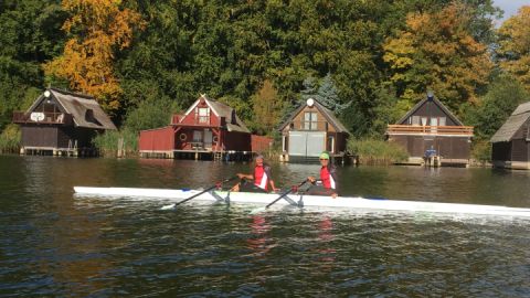 Pause im Petersdorfer See