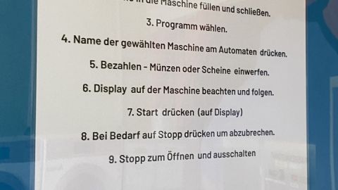 Bedienungsanleitung für die Maschinen 