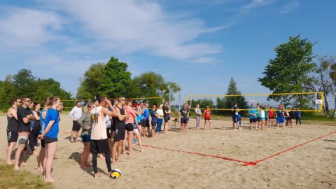 Beachvolleyballfelder Strandbad "Mili" - 1. Mittsommer Beachparty