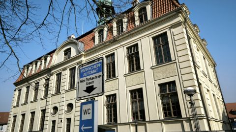 öffentliches WC im Rathaus