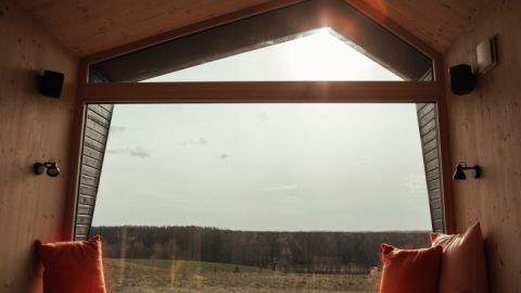 Ausblick aus der Cabin