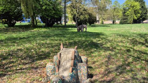 Mosaik Skulptur