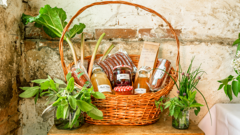 Hofladen mit regionalen Produkten