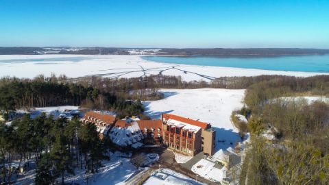 Hotel Bornmühle im Winter