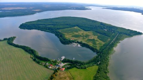 Luftbild- Fischerei und Räucherei Alt-Schwerin