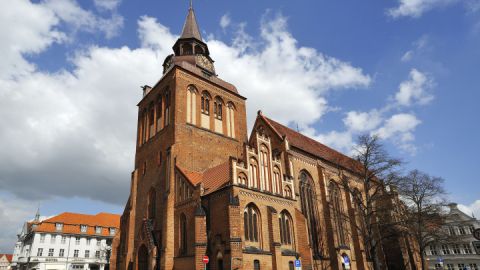 Außenansicht Pfarrkirche St. Marien