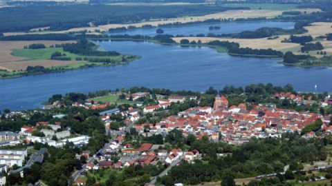 Luftbild Sternberg am See