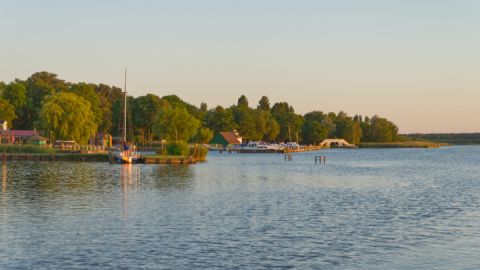 Neustrelitz auf der Wandertour Müritz-Nationalpark Weg