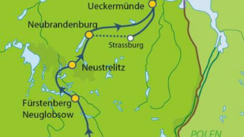 Radfernweg-Tour Von Berlin zum Ostseestrand (7 Tage)