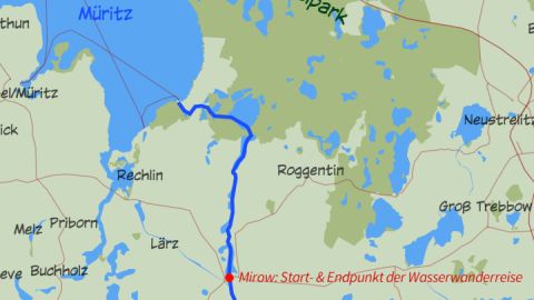 6-tägige Kanu-Hotel-Reise Im Kanu und Kajak von See zu See