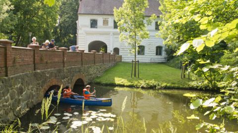 Rundtour auf dem Mirower See auf der Kanu Halbtagestour - Kultur - Kanutour