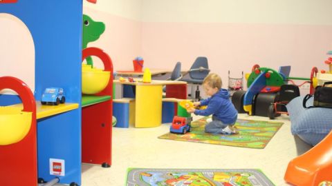 Spielzimmer für die kleinsten Gäste