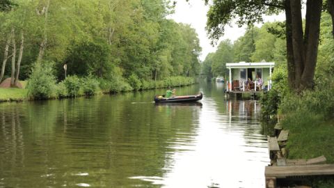 auf der Steinhavel auf der Kanurundtour entspannt 5 - 7 Tage - Müritznationalpark