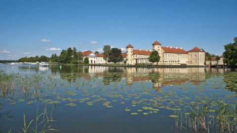 Blick auf Rheinsberg auf der Kanutour Auf den Spuren Theodor Fontanes