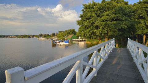 Brücke am Zierker See, Neustrelitz