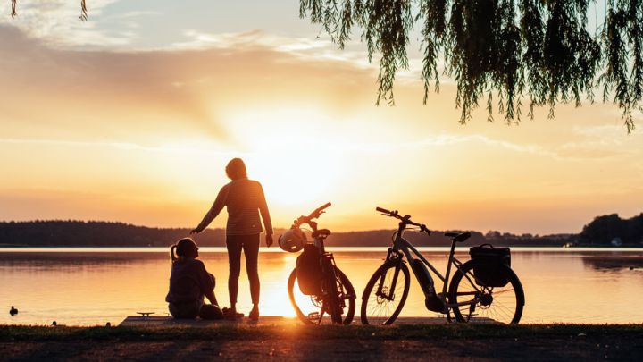 Natur geniessen in Krakow am See mit Blick aufs Wasser