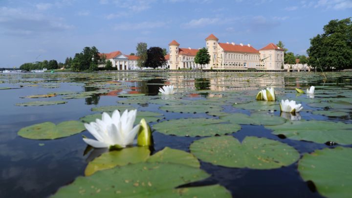 Blick auf Rheinsberg auf der Kanutour 3 - 4 Tage - von Mecklenburg bis Brandenburg
