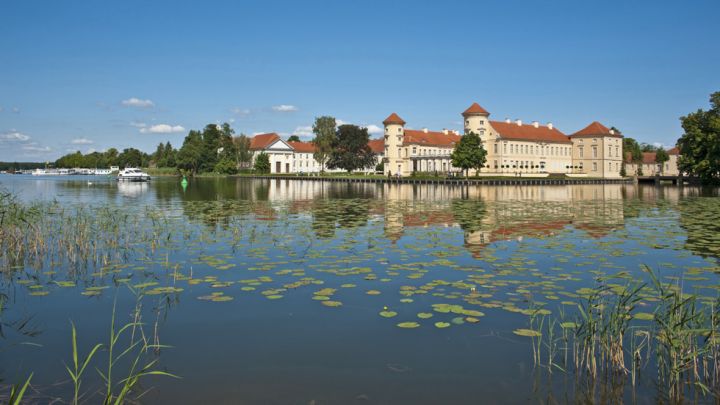 Blick auf das Schloss Rheinsberg