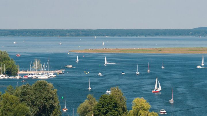 Segeln auf der Müritz bei Röbel