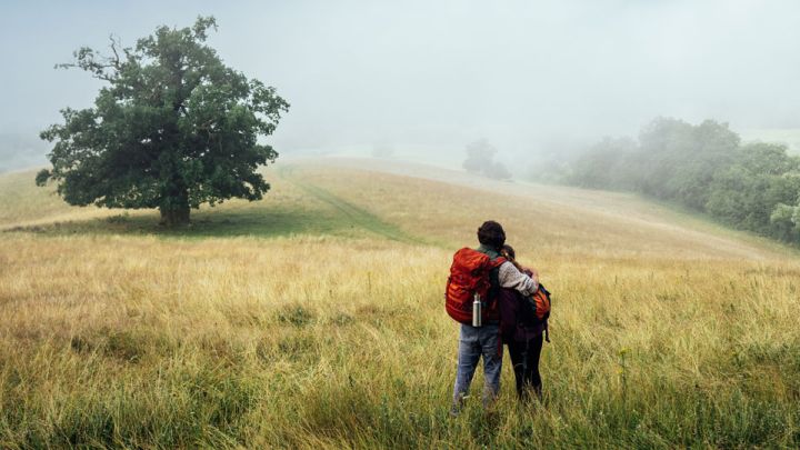 Wandern in der Nähe vom Rötelberg