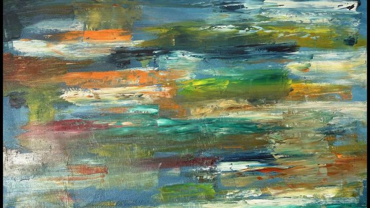 Alles fließt - Ausstellung Variationen in Farbe