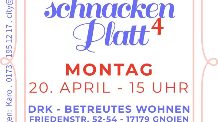 Plattdeutscher Spielenachmittag