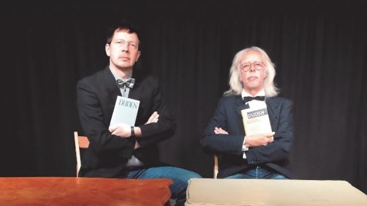 Satirisch-humoristische Duden-Lesung