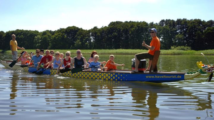 Drachenboot - Haveltourist Kanuzentrum Havelberge