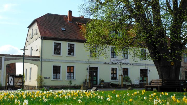 Ostansicht des ehemaligen Hotel Pfitzner