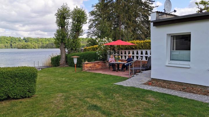 Der kleine Bungalow bietet Platz für 2 Personen