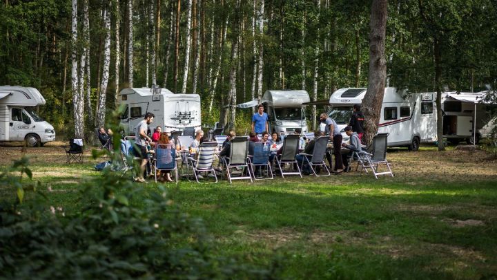 Camping als Gruppe Camping als Gruppe