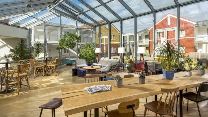 Lobby im Precise Resort Marina Wolfsbruch Lobby im Precise Resort Marina Wolfsbruch