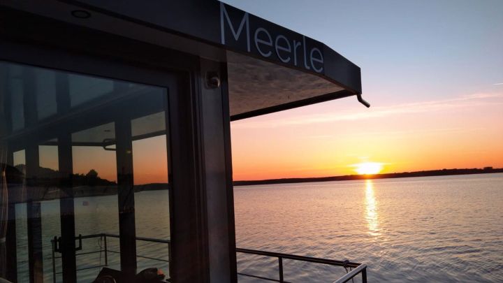 Sonnenuntergang auf der Müritz