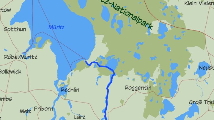 5-tägige Kanu-Hotel-Reise: Naturlandschaften an der Müritz