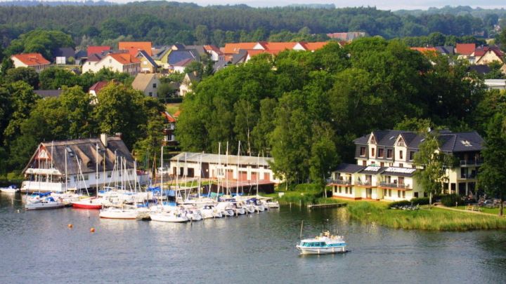 Blick auf Röbel/Müritz